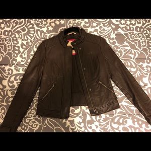 *almost new* HOLLISTER leather jacket